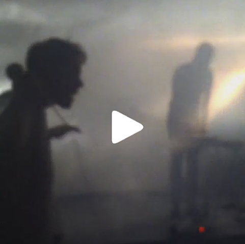 'we gone foggy panda style out in Berlin'